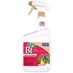 Bonide BT Thuricide Spray Organic Caterpillar Killer Liquid 32 Oz