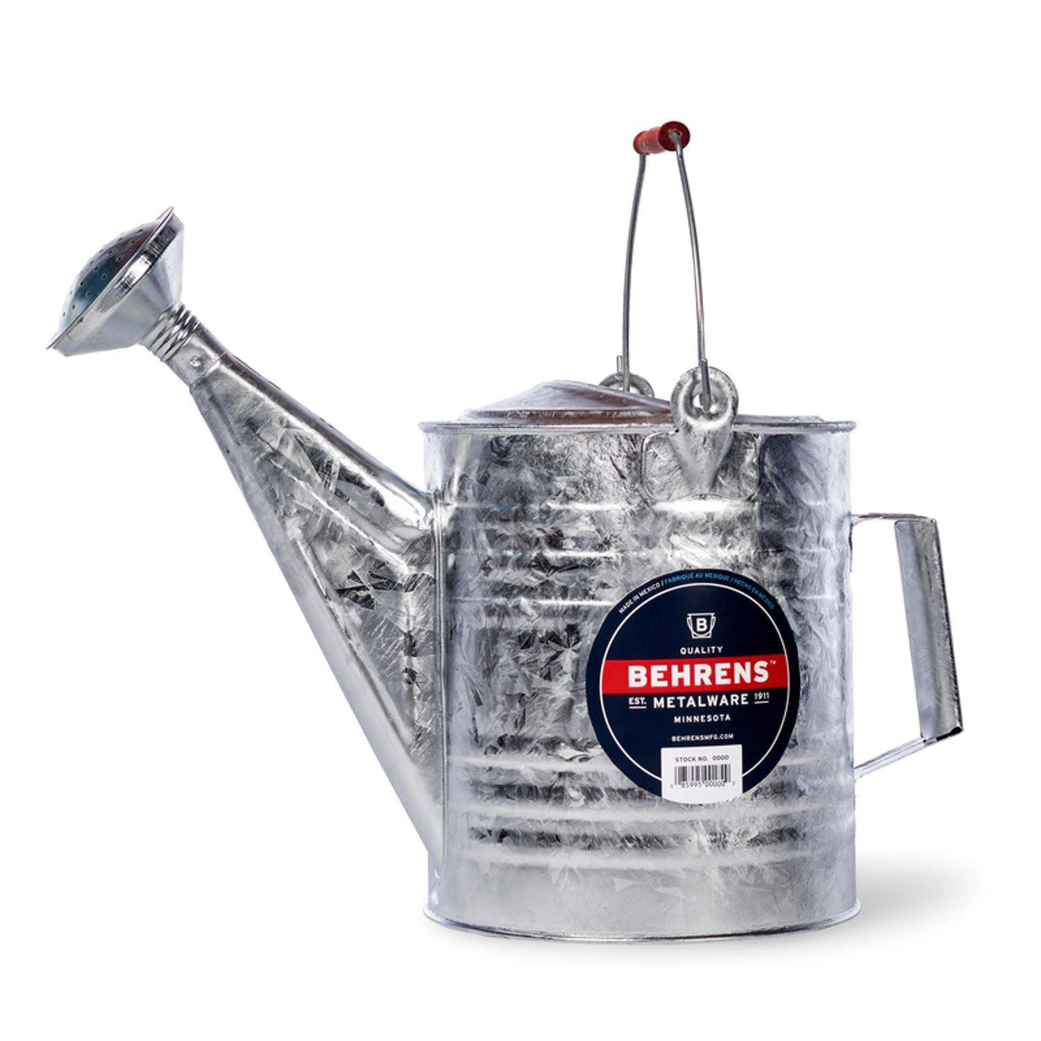 Behrens Silver 2 Gal Steel Watering Can 1 Behrens Silver 2 Gal Steel Watering Can